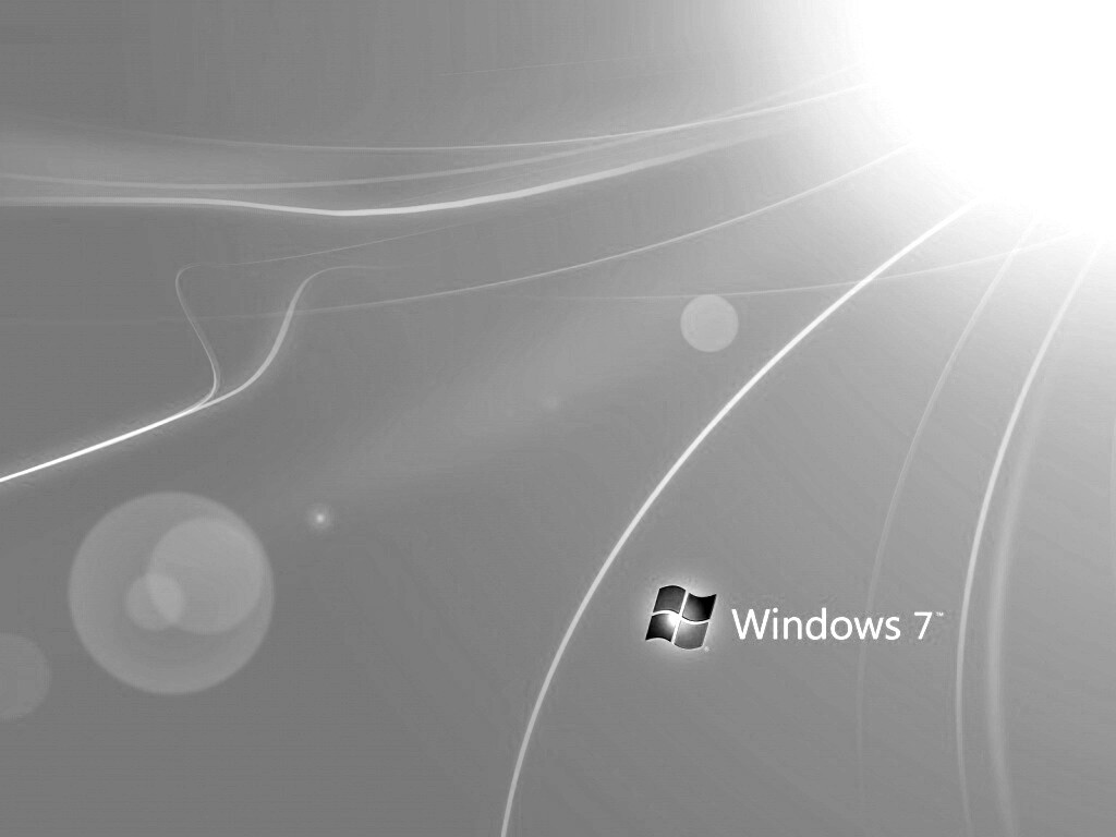 Голубые обои Windows 7 обои