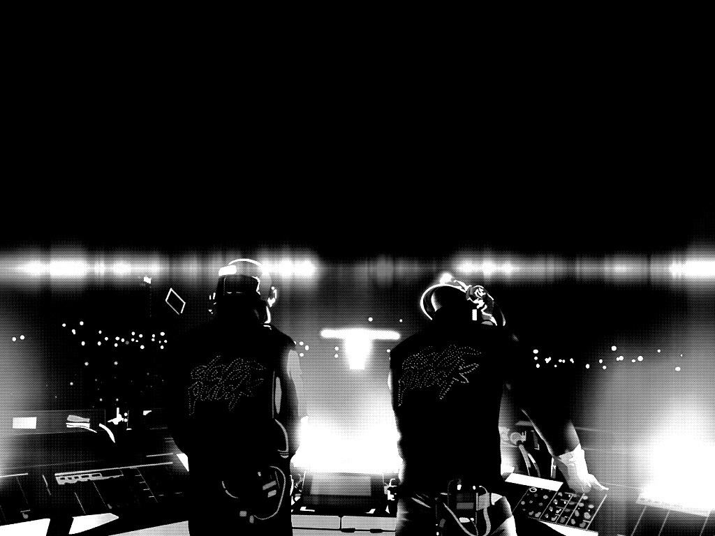 Концерт Daft Punk обои