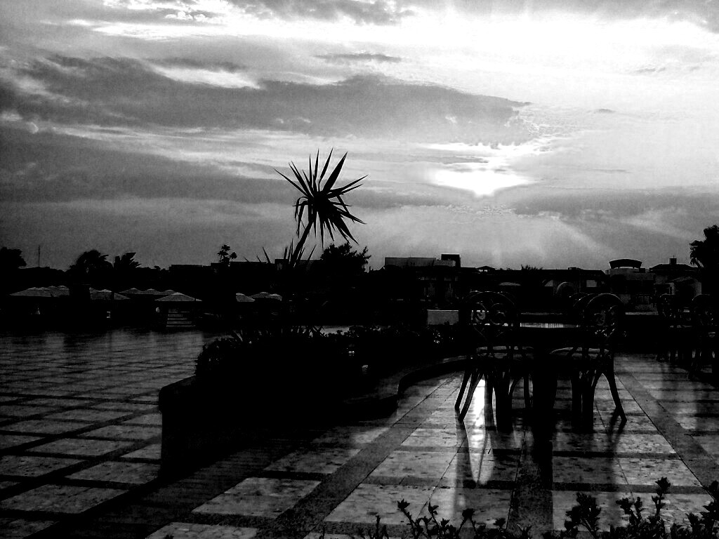 Закат в Хургаде обои