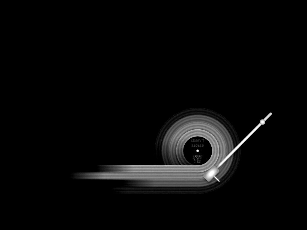 Пластинка в стиле минимализма обои