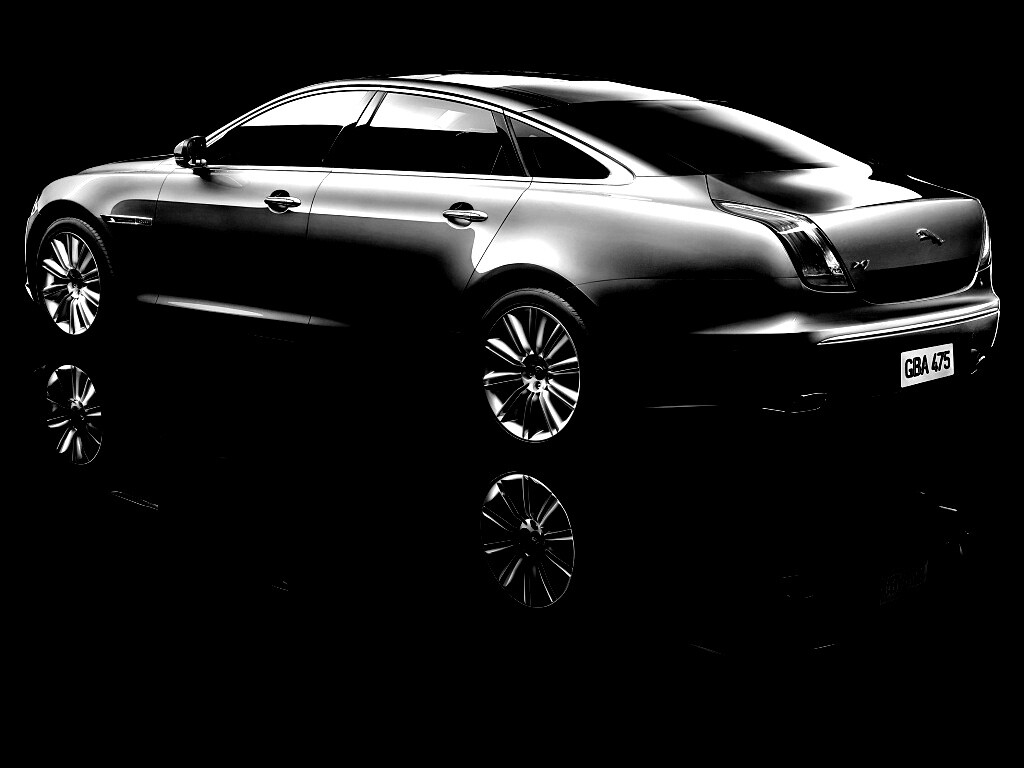 Шикарный седан от ягуар обои