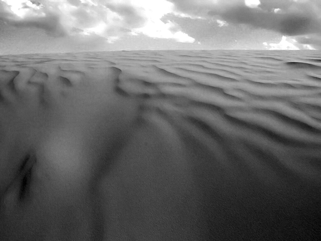 Оранжевые пески пустыни обои