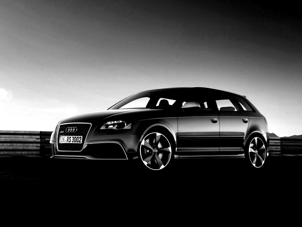 Фотосессия Audi RS3 на треке обои