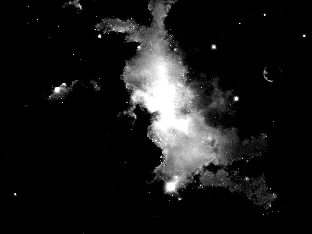 Туманность в далёком космосе обои