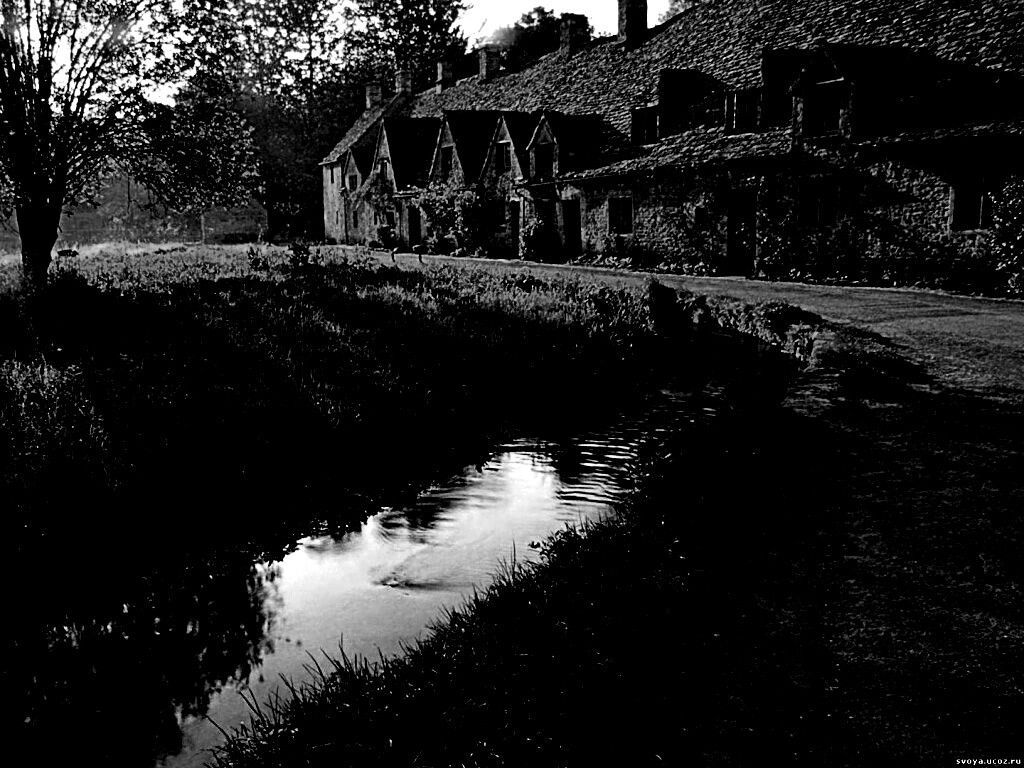 Домик в Англии обои