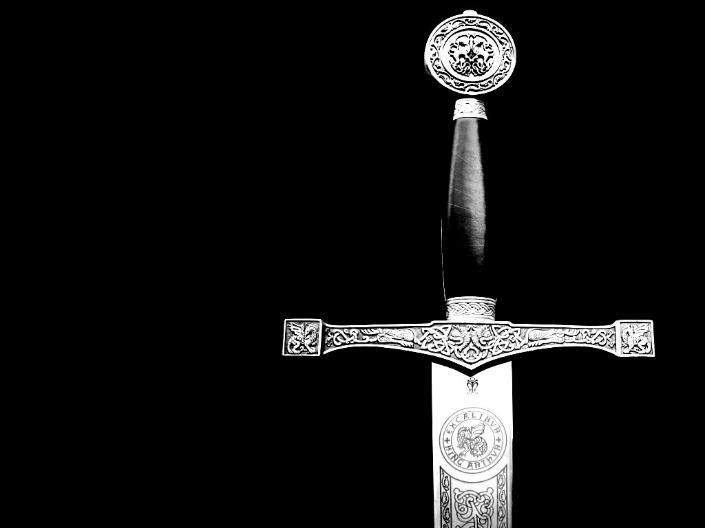 Гарда и эфес средневекового меча обои