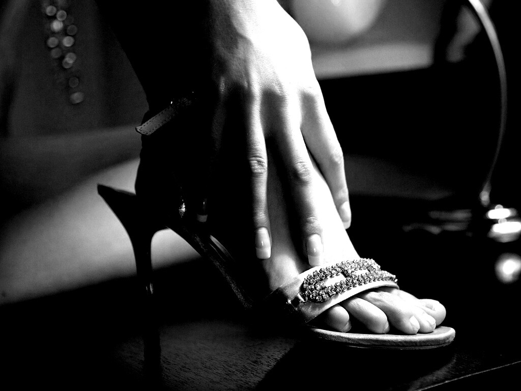 Туфля на шпильке обои