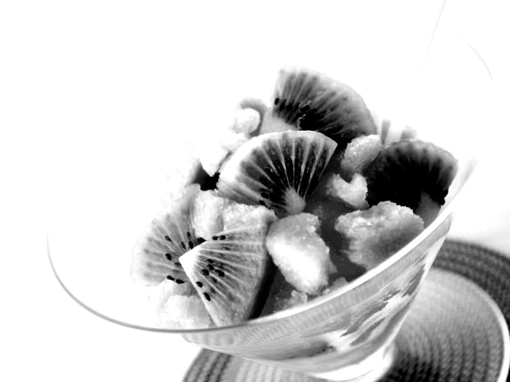 Мороженое с киви обои