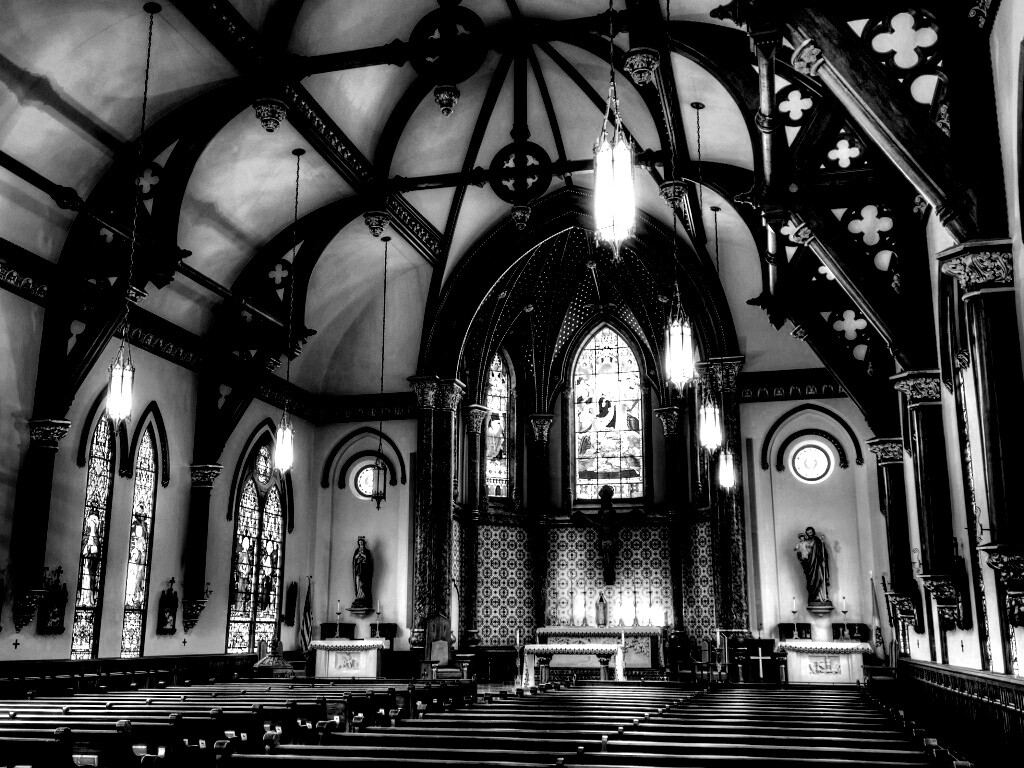 Внутреннее убранство собора обои