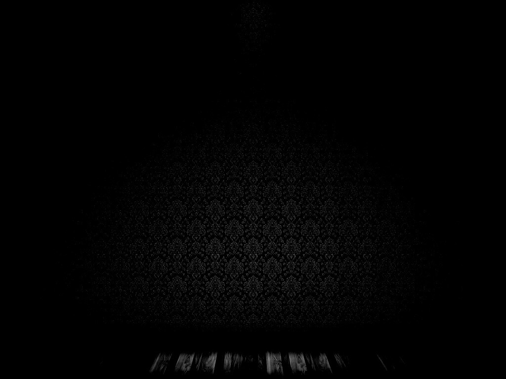 Комната с узорными обоями обои