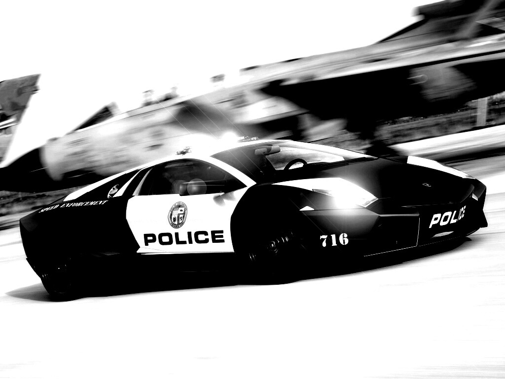 Полицейска Lamborghini из NFS обои