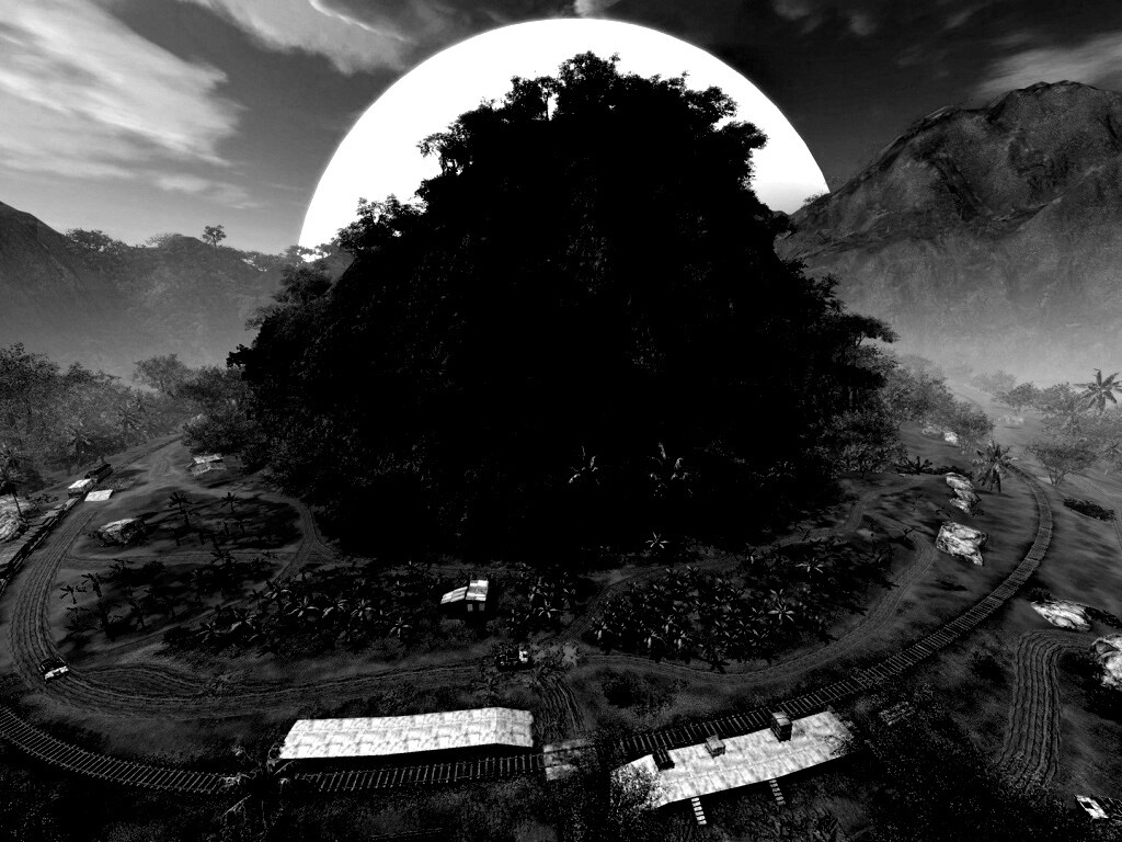 Железная дорога в тропиках из Crysis обои