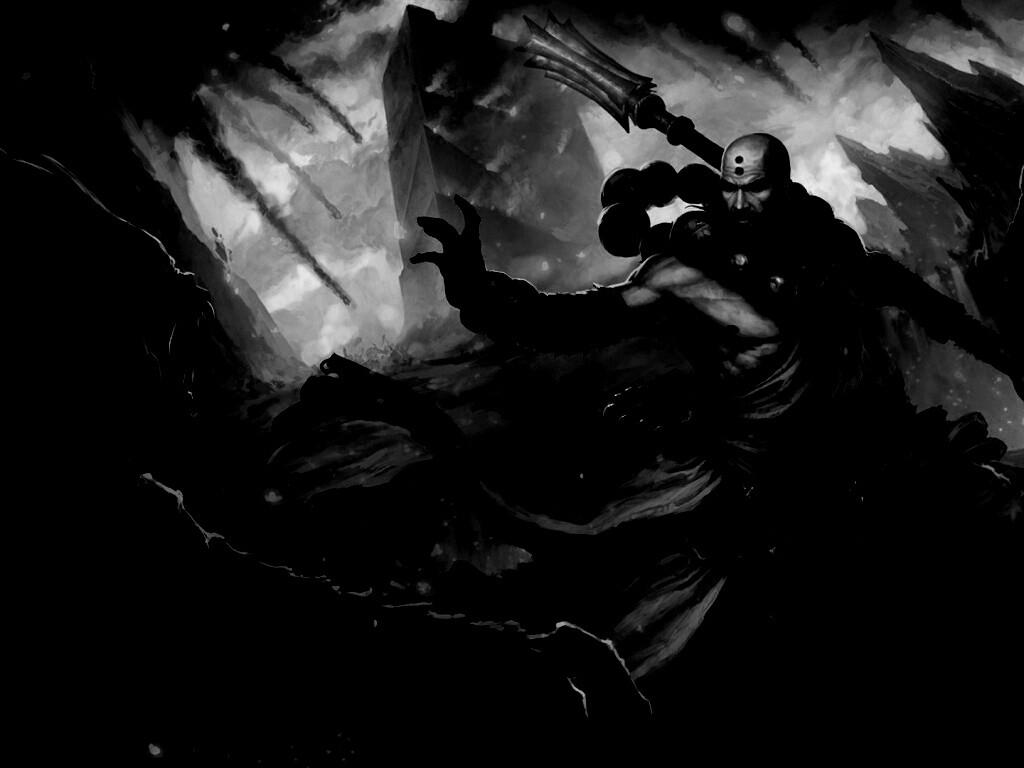 Монах из Diablo 3 обои