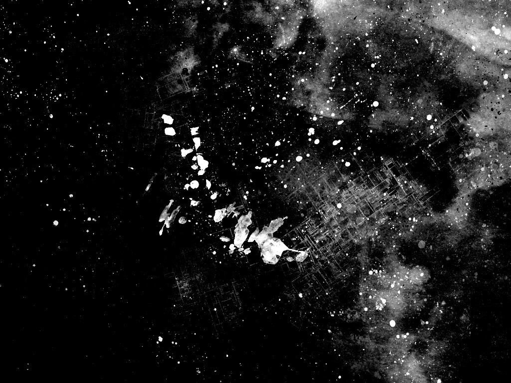 Паттер из красок и штрихов обои