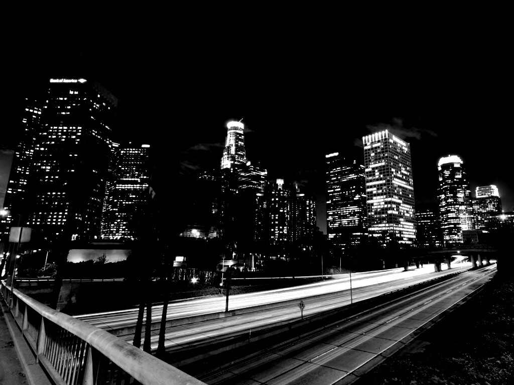 Ночной город обои