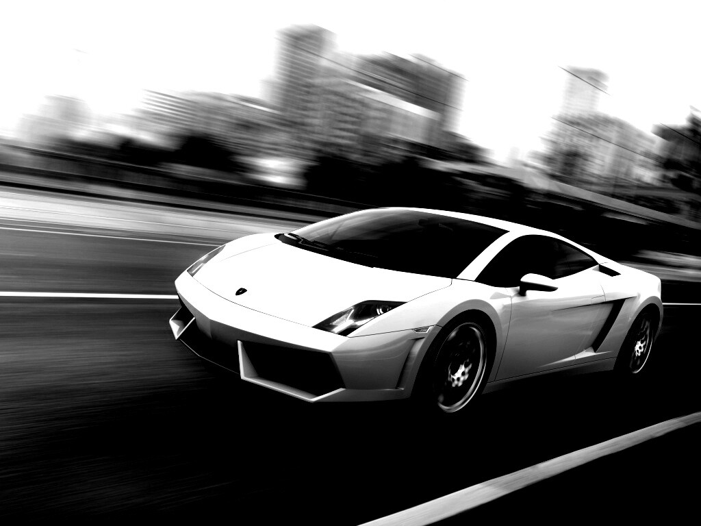 Серый Ламборджини обои