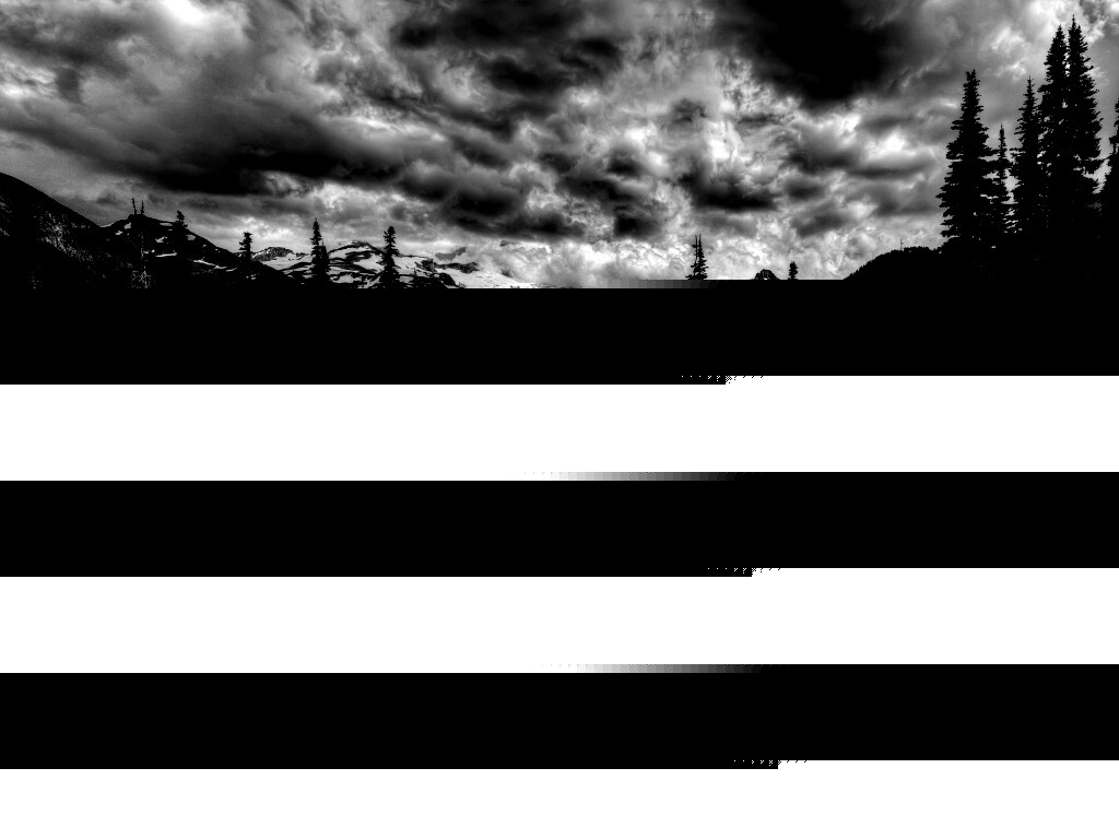 Горная река обои