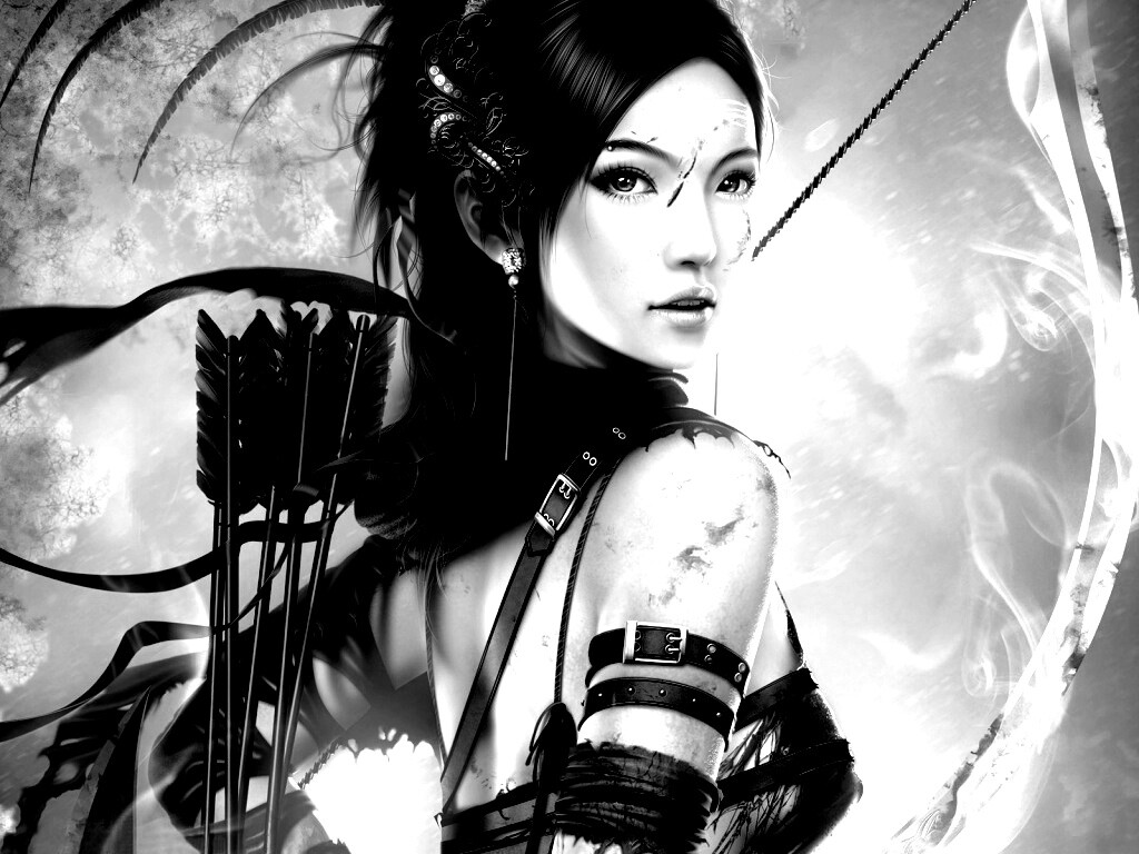 Лучница обои