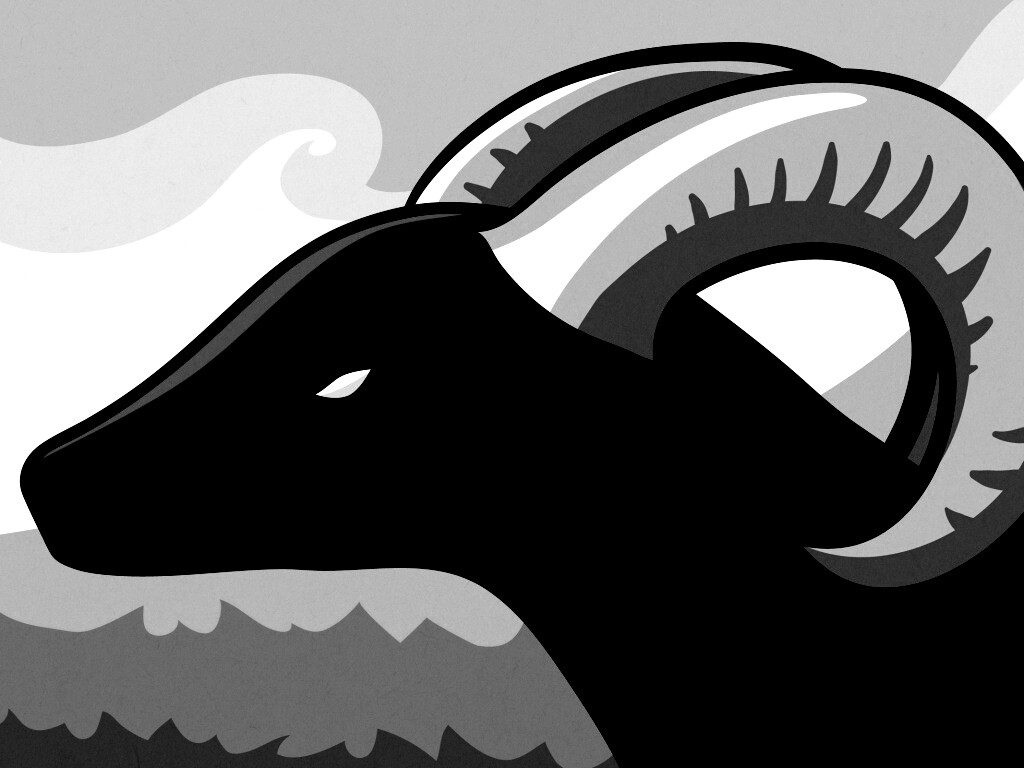 Векторный баран обои