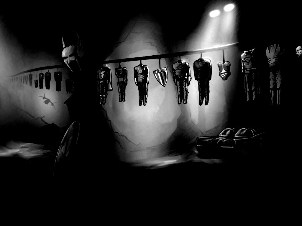 Пещера супергероев обои