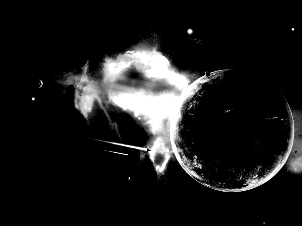 Живописный космос обои