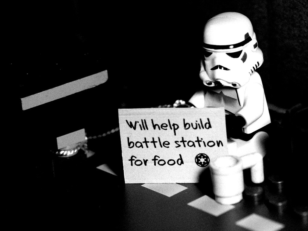 Помогу построить Звезду Смерти за еду обои