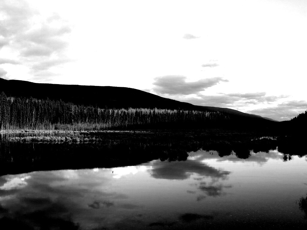 Осеннее озеро обои