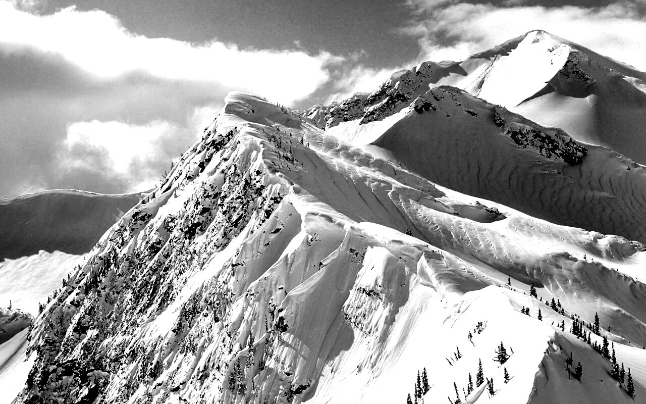 Горная гряда обои