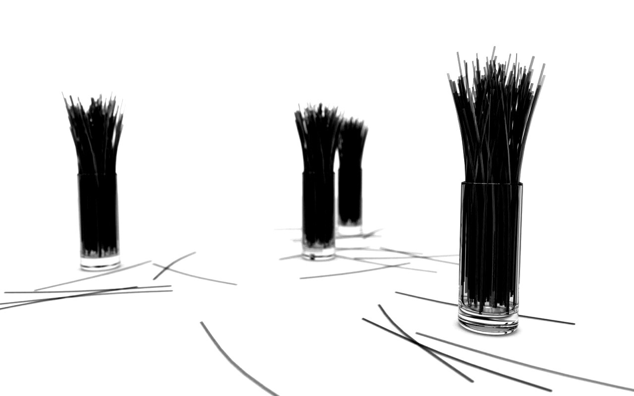 Трава в стакане обои