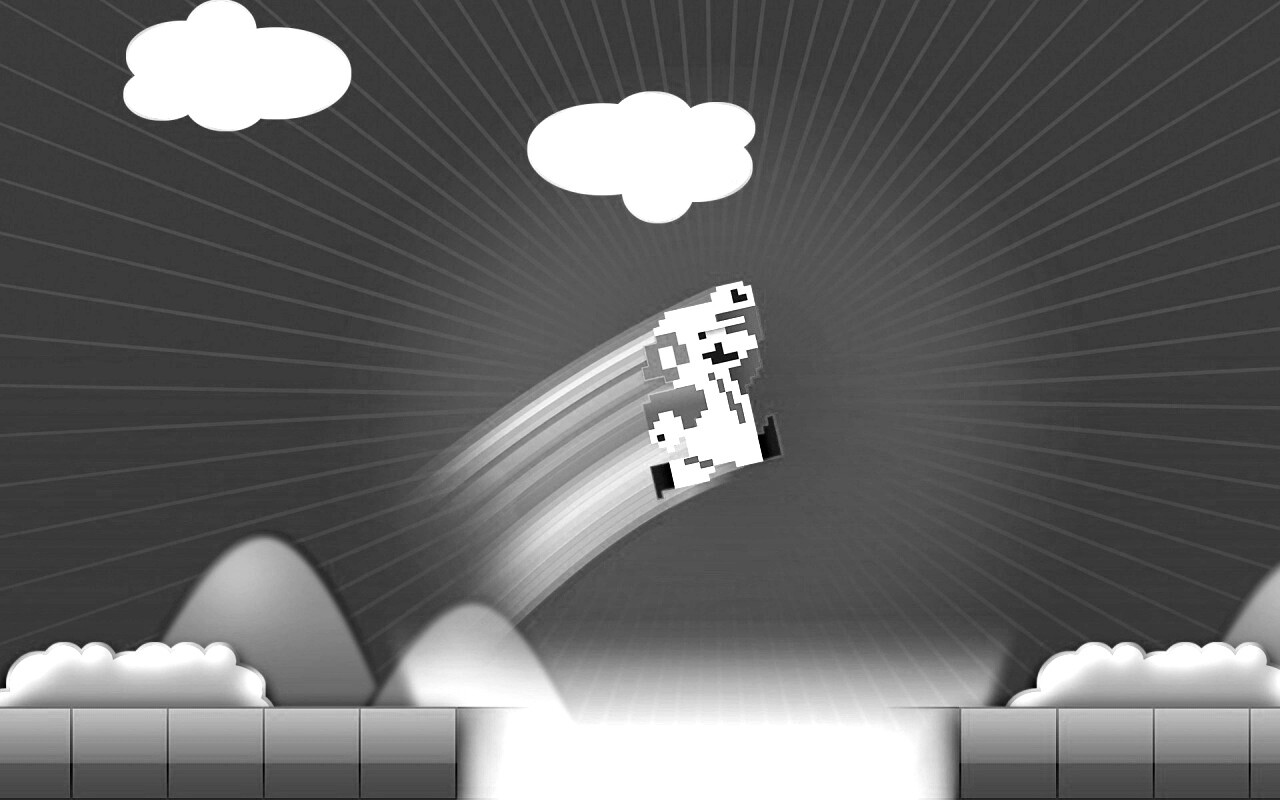 Прыжок Марио обои