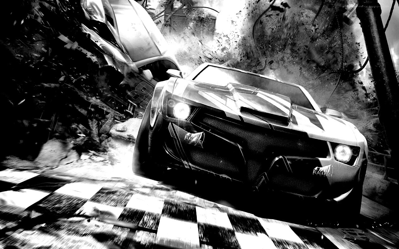 Из игры Split Second обои