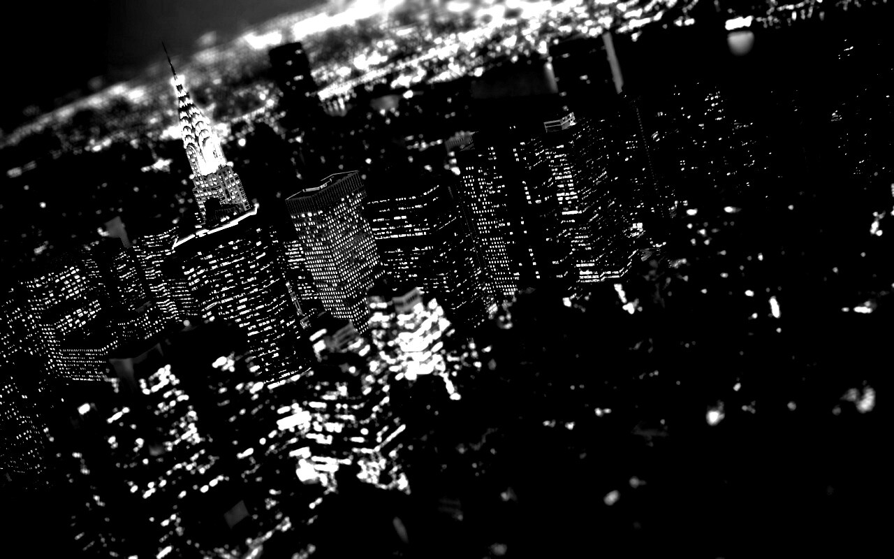 Ночной Нью-Йорк обои