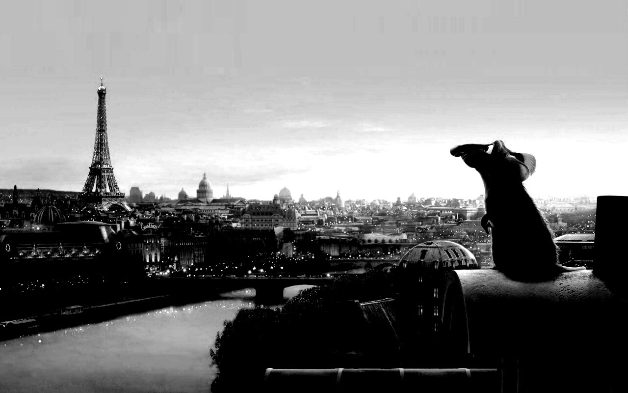 Париж в Рататуе обои