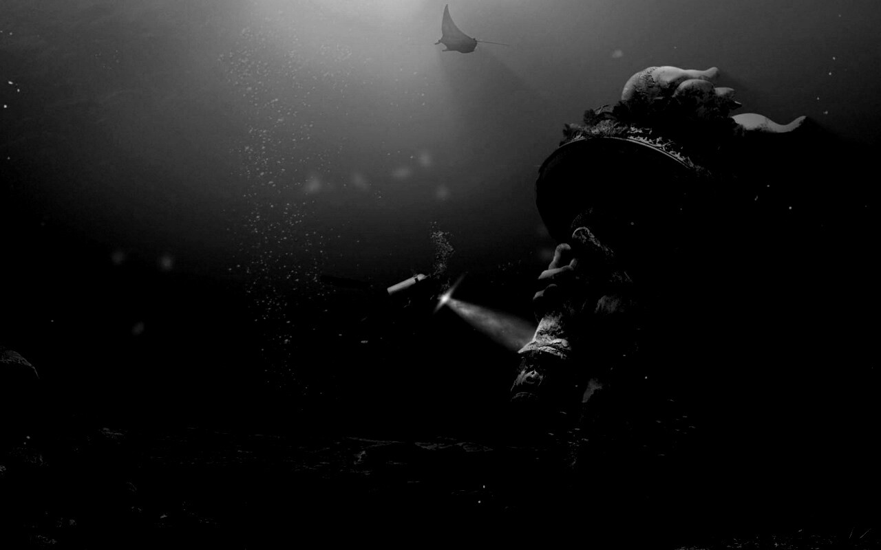 Затопленный Нью-Йорк обои