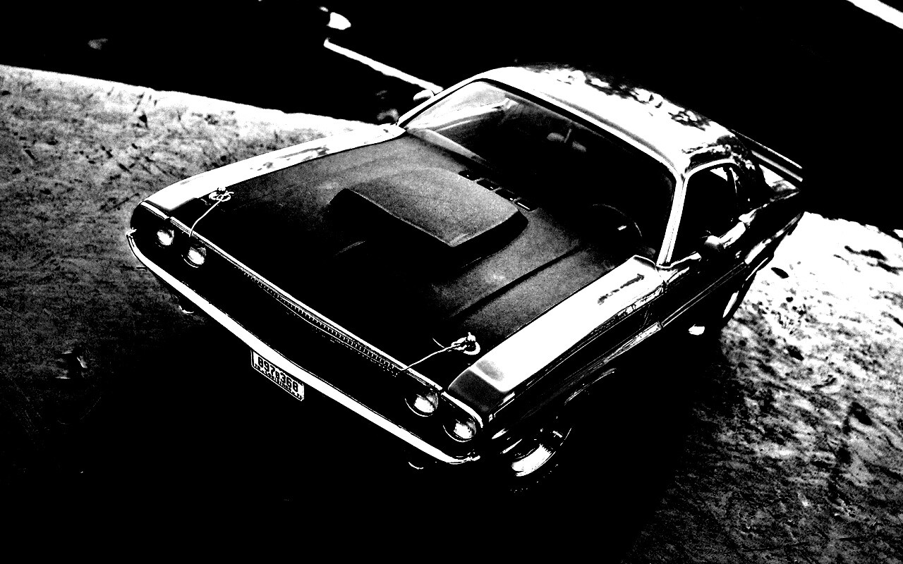 Додж на  каменистой поверхности обои