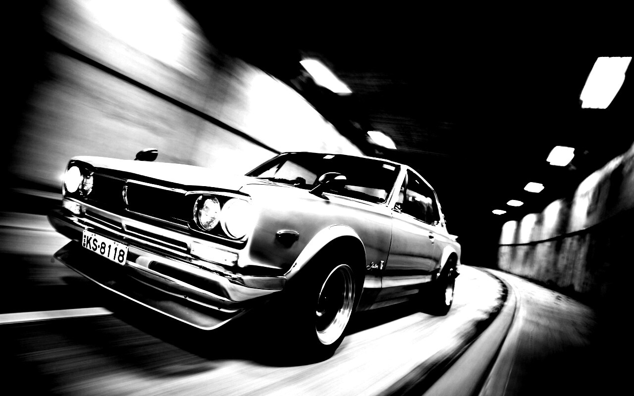 Авто в тоннеле обои