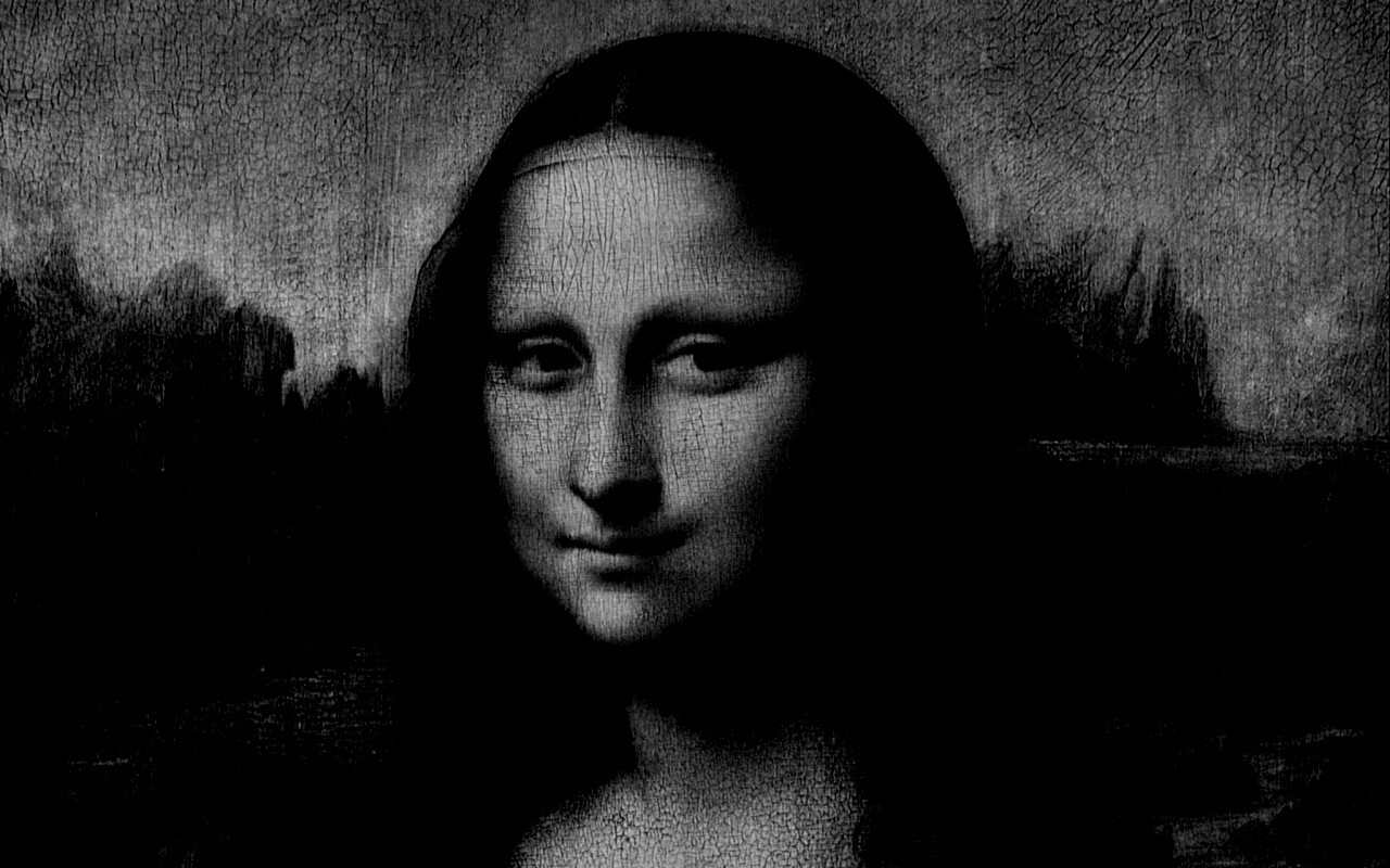 Картина Мона Лиза обои