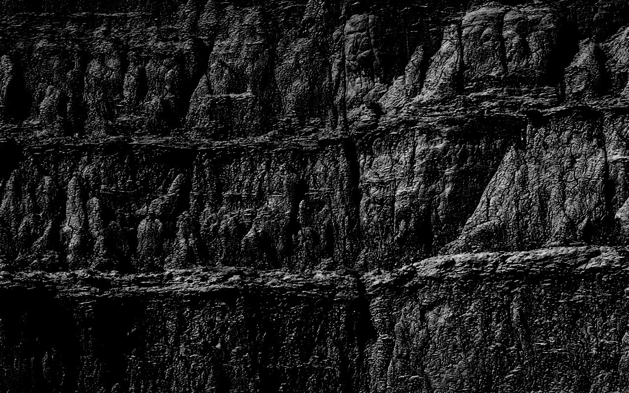 Скалистый обрыв обои