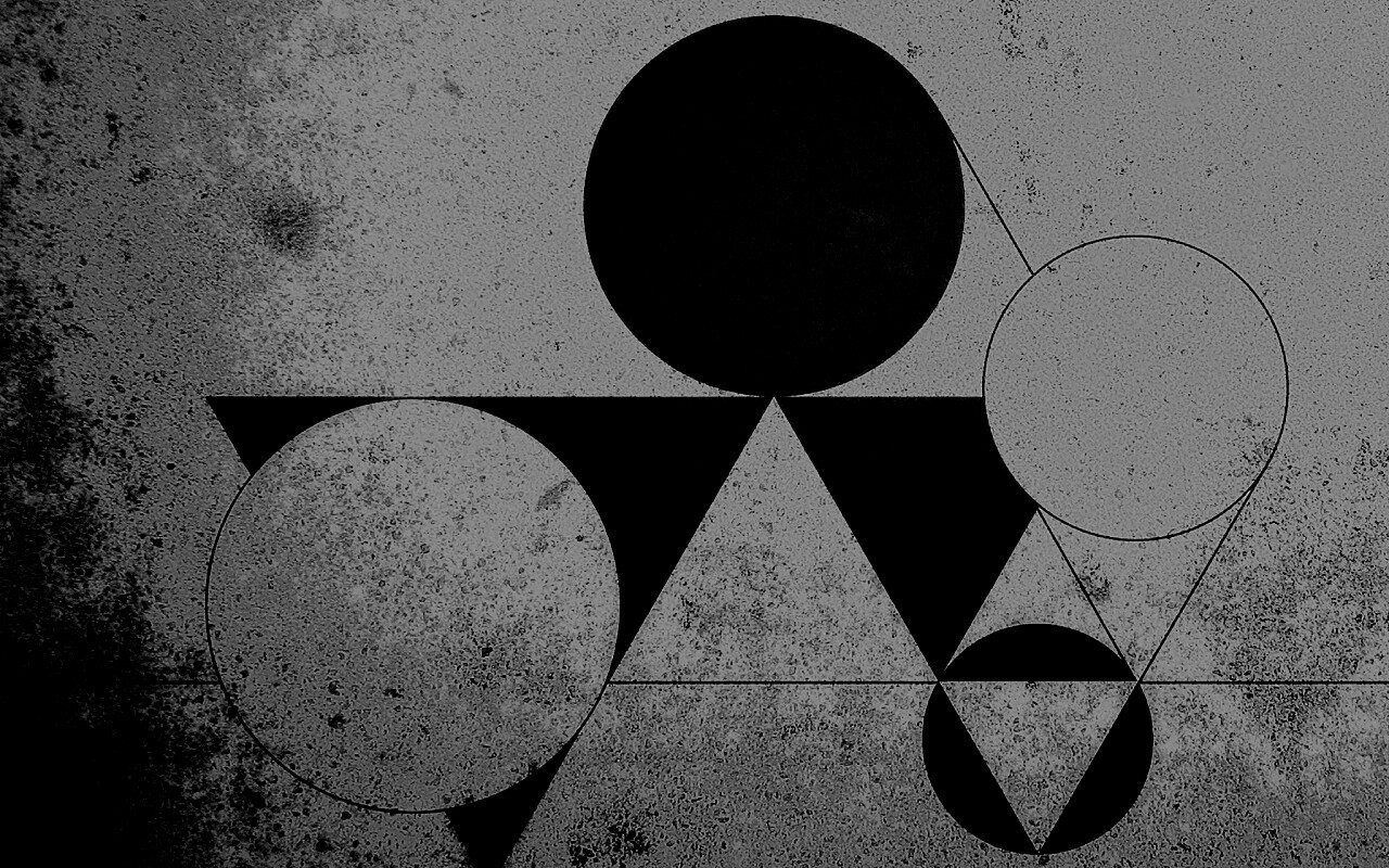 Структура из геометрических фигур обои