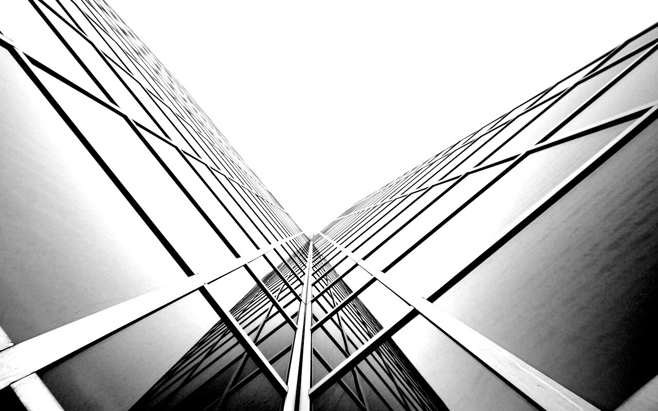 Стекло и сталь обои