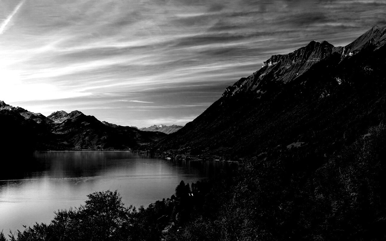 Горное озеро обои