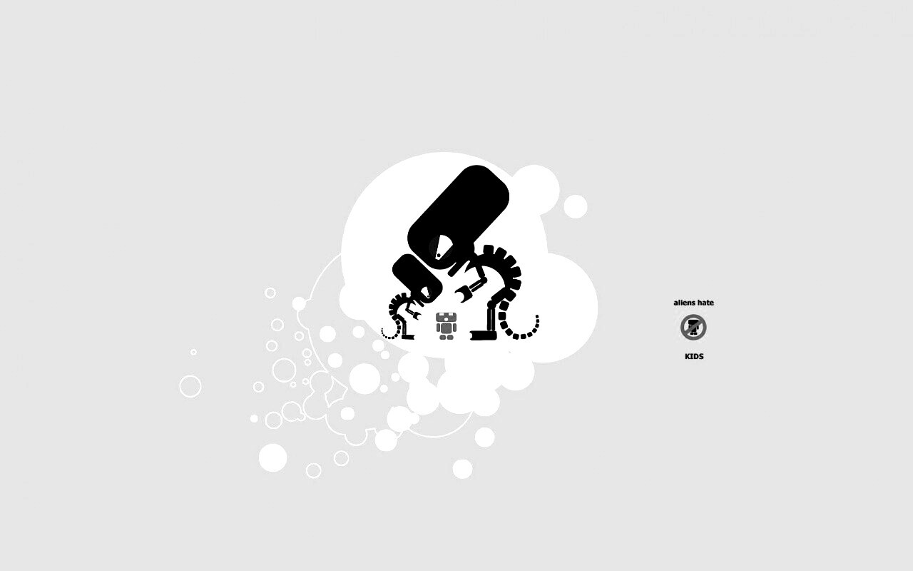 Чужие не любят детей обои