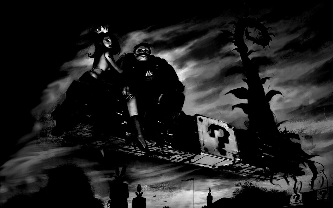 Марио - альтернативная концовка обои