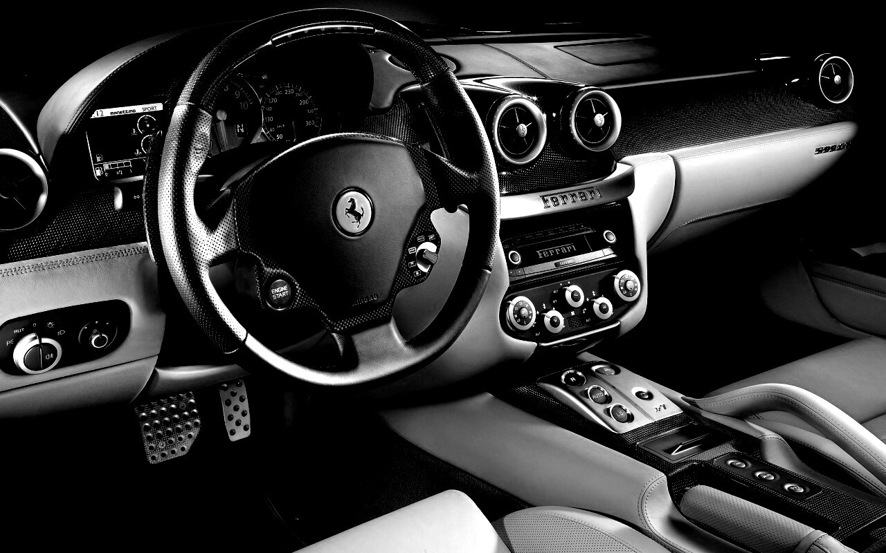 Салон феррари обои