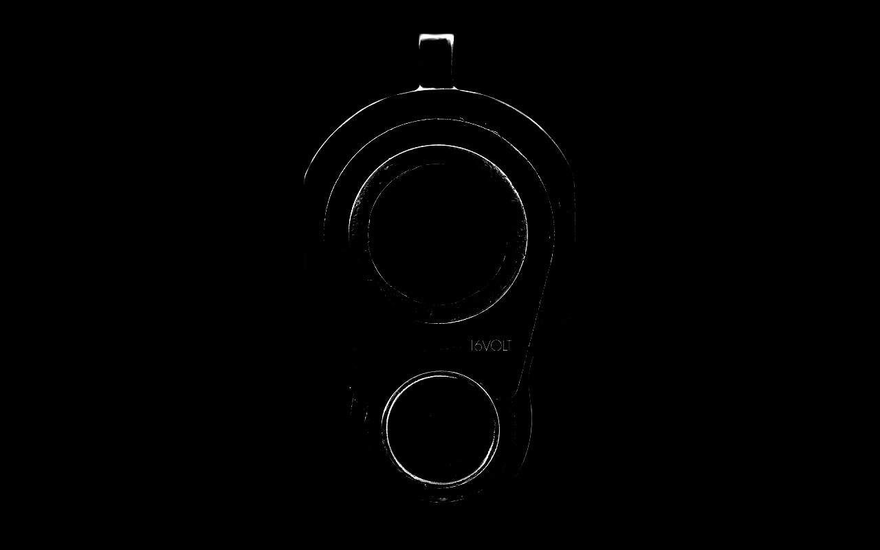 Дуло пистолета обои