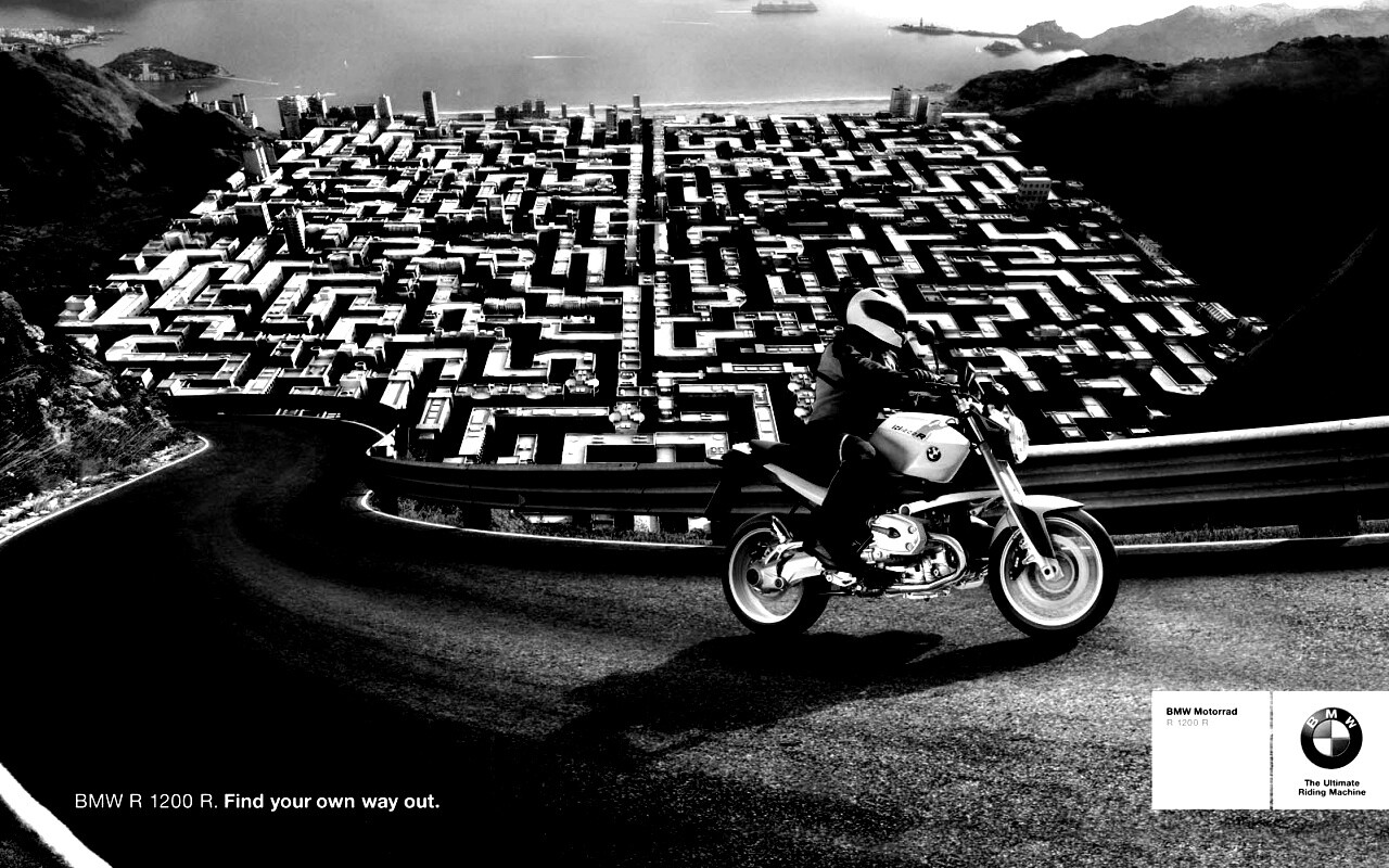 BMW R 1200 R. Найди свой путь наружу. обои