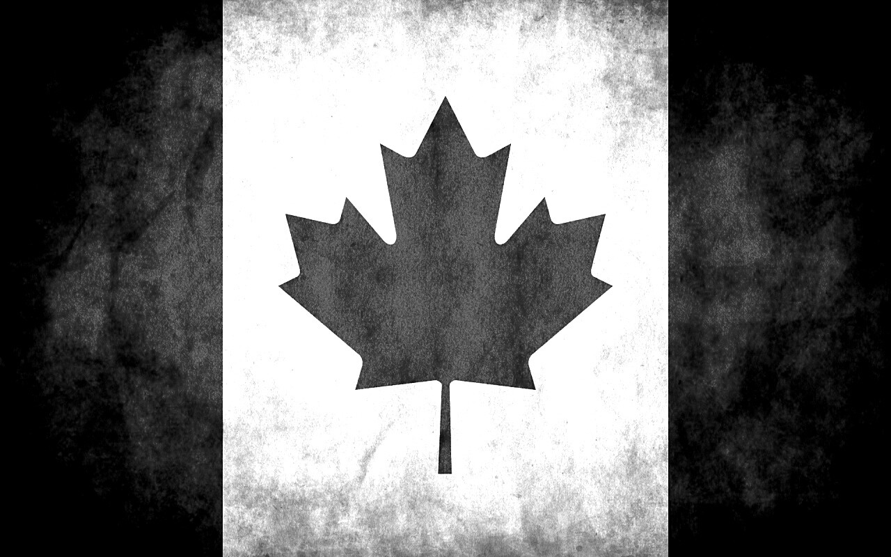 Флаг канады, кленовый лист обои
