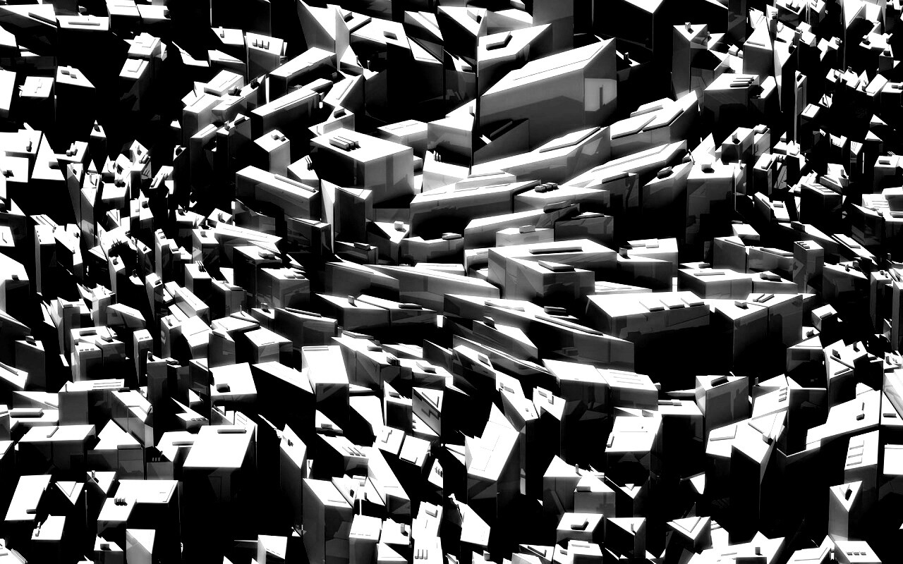 Городская абстракция обои