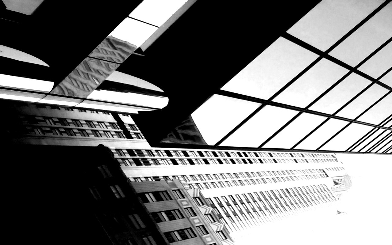 Взгляд вверх обои