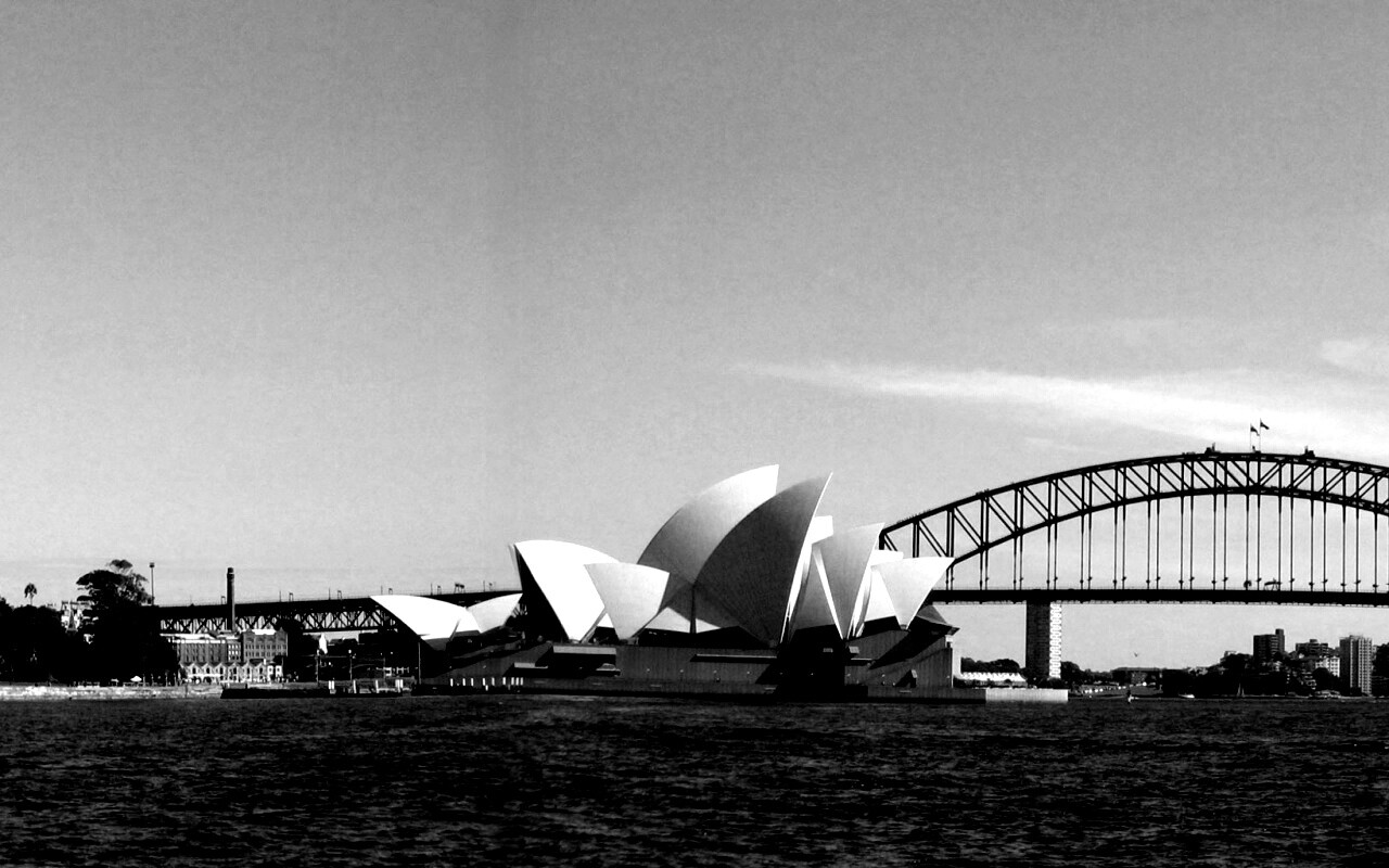 Панорама порта Сиднея обои